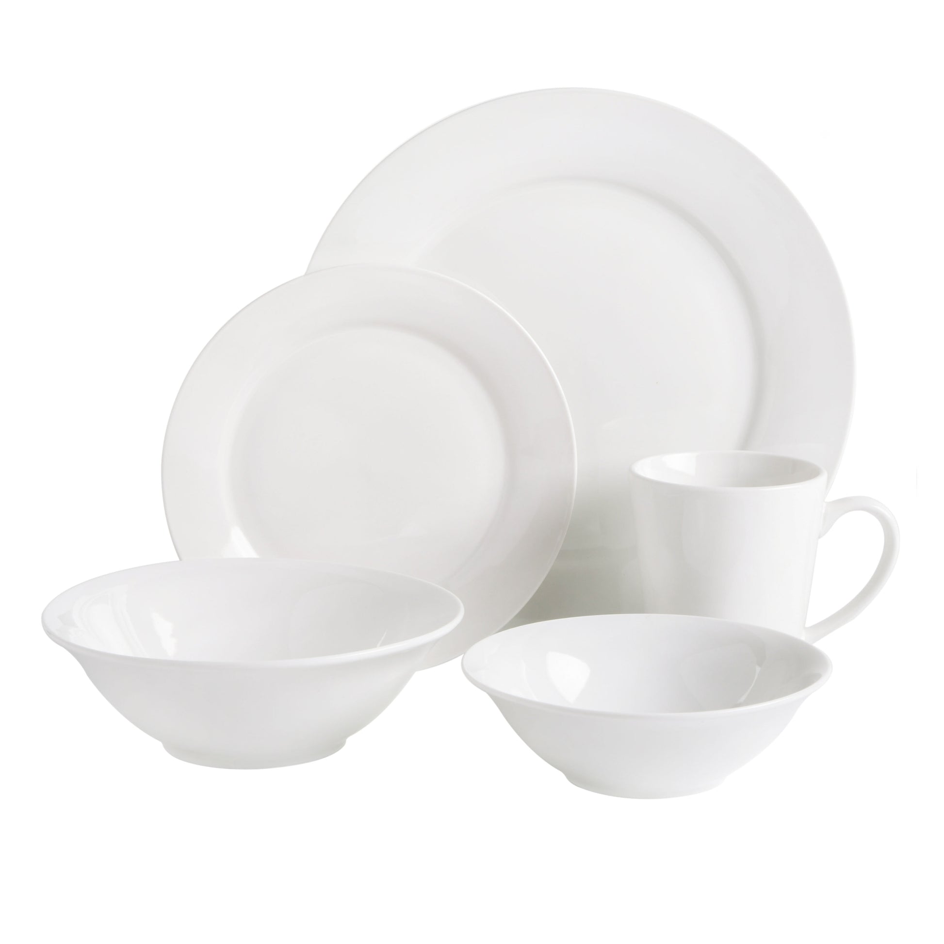 Everyday round 40-Piece Expanded Dinnerware Set