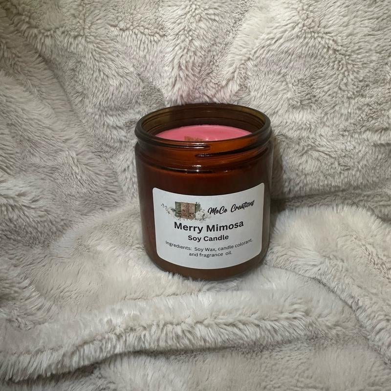 Fall & Winter Scented Wood Wick Candles| Bedroom | Decoration | LARGE