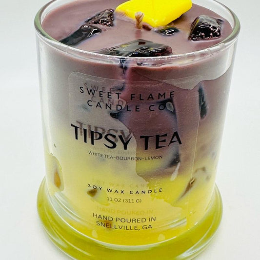 Tipsy Tea Scented Candle, Scented Candle, Mixed Drinks, Dessert Candle, Drink Candle, Long Island Ice Tea, Soy Candle, Decor