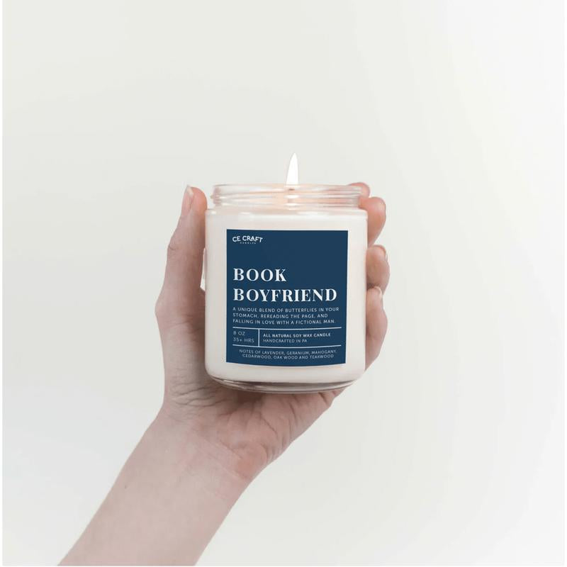 Bookish Themed Scented Candle