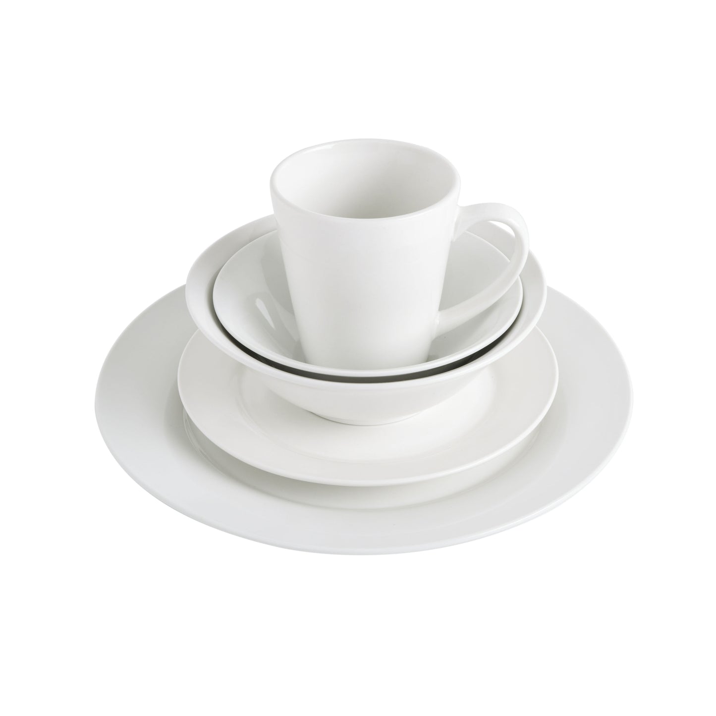 Everyday round 40-Piece Expanded Dinnerware Set